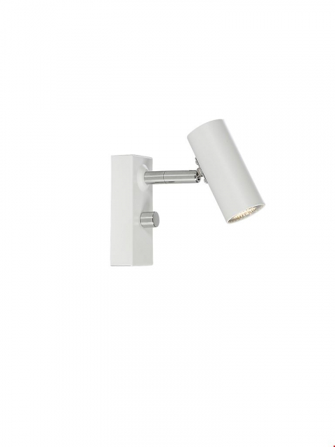 Belid Vägglampa Cato mattvit enkel Belid