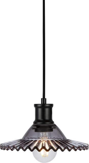 Markslöjd Fönsterlampa Novia svart/rökfärgad 108854 Markslöjd