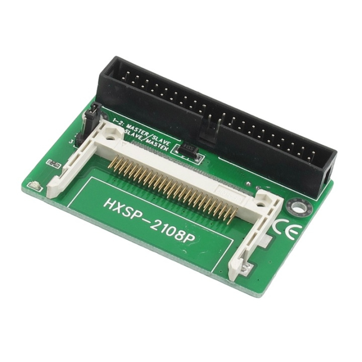 Hårddisk-adapter, IDE för Compact Flash-kort (40-pin) i gruppen Datautstyr / PC-Komponenter / Harddisker / Adaptere og tilbehør hos TP E-commerce Nordic AB (38-1025)