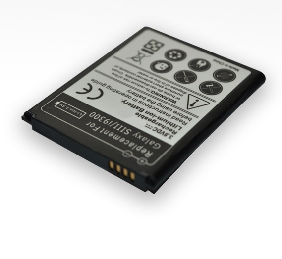 Batteri for Samsung i9300 Galaxy S3, EB-L1G6LLU (2100 mAh) i gruppen SMARTTELEFON & NETTBRETT / Annet tilbehør / Mobilbatterier hos TP E-commerce Nordic AB (38-10453)