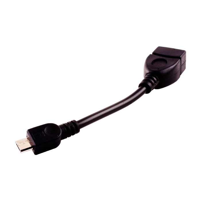 USB-adapter OTG, USB hunn til Micro-USB hann i gruppen SMARTTELEFON & NETTBRETT / Ladere og Kabler / Adaptere hos TP E-commerce Nordic AB (38-10962)