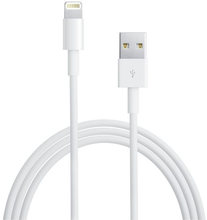 Apple Lightning USB-kabel till iPhone & Ipad, 1 meter (MD818ZM), Bulk i gruppen SMARTTELEFON & NETTBRETT / Ladere og Kabler / Kabler / Kabler Lightning hos TP E-commerce Nordic AB (38-11428)
