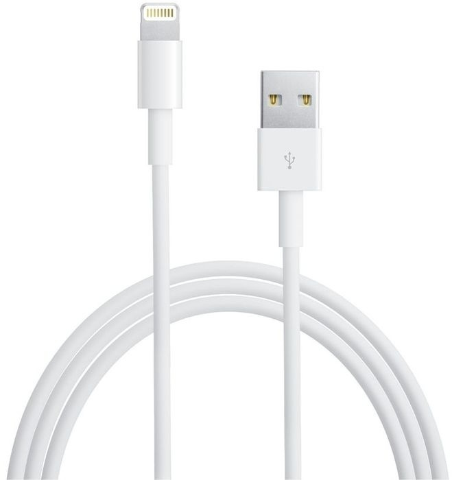 Apple Lightning USB-kabel for iPhone og Ipad, 1 meter (MD818ZM), Bulk i gruppen SMARTTELEFON & NETTBRETT / Ladere og Kabler / Kabler / Kabler Lightning hos TP E-commerce Nordic AB (38-11428)