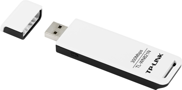 TP-LINKtrådløst nettverkskort, 300 Mbps (TL-WN821N) i gruppen Datautstyr / Nettverk / Nettverkskort / USB Trådløs hos TP E-commerce Nordic AB (38-1153)