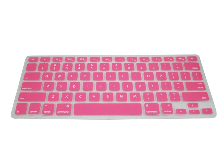 Silikondeksel for tastatur, MacBook Pro 13.3 (rosa) i gruppen Datautstyr / Bærbare datamaskiner og tilbehør / Deksler og skins hos TP E-commerce Nordic AB (38-12127)