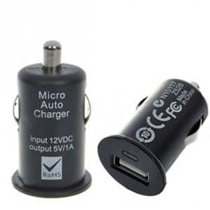 USB-billader (svart) i gruppen SMARTTELEFON & NETTBRETT / Ladere og Kabler / Billader / Billader USB hos TP E-commerce Nordic AB (38-12134)