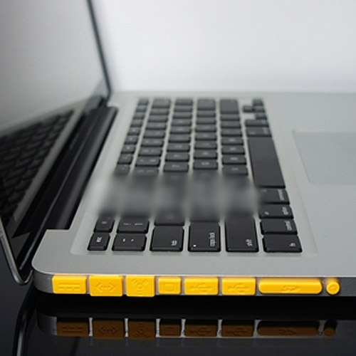 Støvbeskyttelse for Macbook Air, 9stk i gruppen Datautstyr / Bærbare datamaskiner og tilbehør / Andre hos TP E-commerce Nordic AB (38-12627)