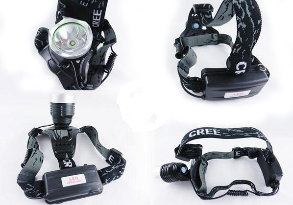 Hodelykt QX-15 Cree T6 LED, 800 lm i gruppen SPORT, FRITID & HOBBY / Lommelykter og hodelykter / Hodelykter hos TP E-commerce Nordic AB (38-12690)