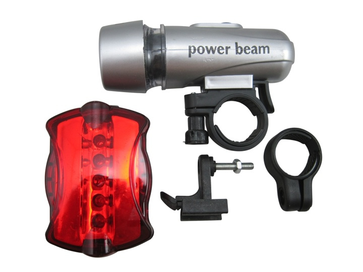 LED Sykkellys, front- og baklys i gruppen SPORT, FRITID & HOBBY / Sportsutstyr / Sykkeltilbehør / Sykkellys hos TP E-commerce Nordic AB (38-12953)