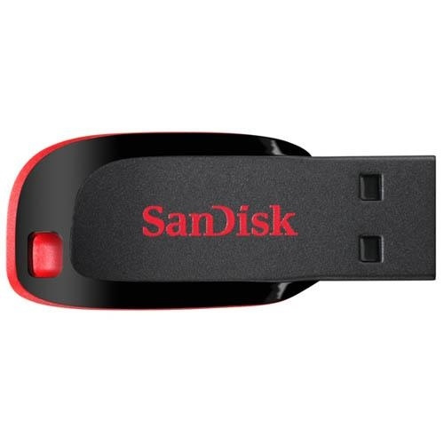 SanDisk Cruzer Blade, USB 2.0-minne (16GB) i gruppen Elektronikk / Lagringsmedia / USB-Pinner / USB 2.0 hos TP E-commerce Nordic AB (38-1361)