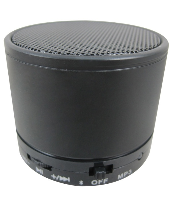 Mini Bluetooth-högtalare (Svart) i gruppen Elektronikk / Lyd & Bilde / Høyttalere & tilbehør / Bluetooth-høyttalere / Bærbare høyttalere hos TP E-commerce Nordic AB (38-14921)