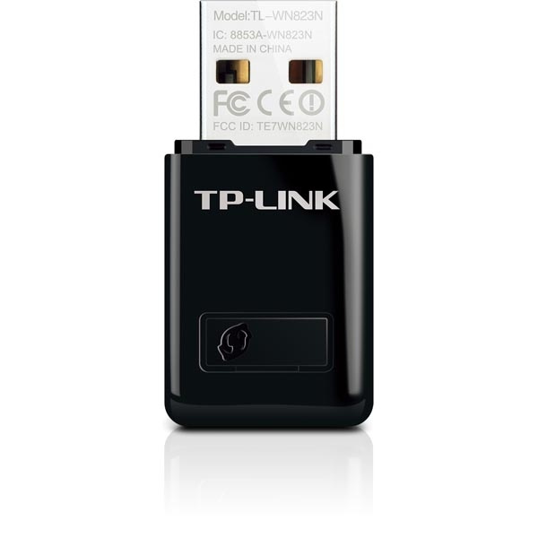 TP-Link, Trådlöst nätverkskort, 300Mbps (TL-WN823N) i gruppen Datautstyr / Nettverk / Nettverkskort / USB Trådløs hos TP E-commerce Nordic AB (38-1500)