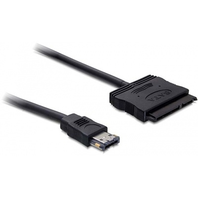 DeLOCK Power Over eSATA til SATA-strøm- og HDD-kabel, 5-12 V, 0,5 m (84402) i gruppen Datautstyr / Kabler og adaptere / Intern / Strømkabler og adaptere hos TP E-commerce Nordic AB (38-16176)