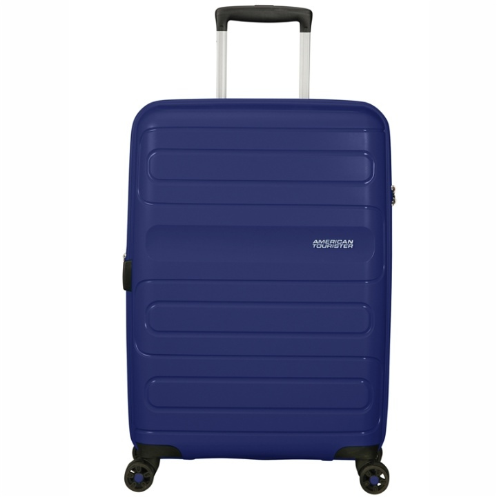 American Tourister Sunside Sp 68 Exp Dark Navy i gruppen SPORT, FRITID & HOBBY / Reise / Kofferter hos TP E-commerce Nordic AB (38-16422)