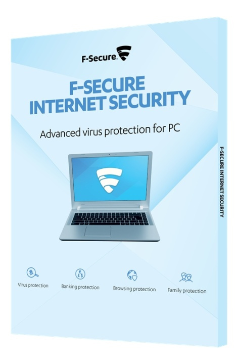 F-Secure Internet Security (1År 1 PC), Fullversion, Nordisk, Slimbox i gruppen Datautstyr / Datamaskin Tilbehør / Software hos TP E-commerce Nordic AB (38-16568)