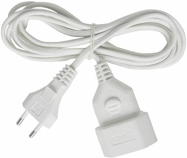 Brennenstuhl ojordad apparatkabel, CEE 7/16 - IEC 60906-1, 5m, vit i gruppen HJEM, HUS OG HAGE / El og belysning / Skjøteledninger hos TP E-commerce Nordic AB (38-16933)