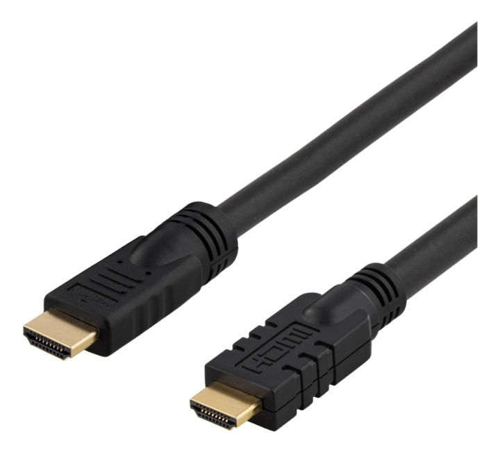 DELTACO HDMI-kabel, aktiv, 15m, ha-ha, 1080p, v1.4 i gruppen Elektronikk / Kabler og adaptere / HDMI / Kabler hos TP E-commerce Nordic AB (38-17418)