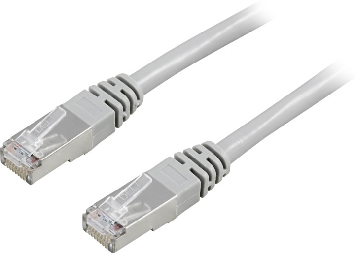 DELTACO FTP Cat5e patchkabel 0.5m i gruppen Datautstyr / Kabler og adaptere / Nettverk / Cat5e hos TP E-commerce Nordic AB (38-17524)