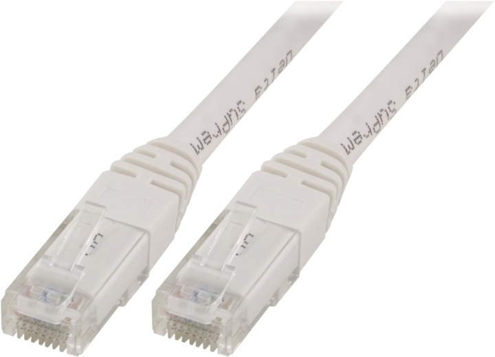 DELTACO UTP Cat5e patchkabel 10m,hvit i gruppen Datautstyr / Kabler og adaptere / Nettverk / Cat5e hos TP E-commerce Nordic AB (38-17550)