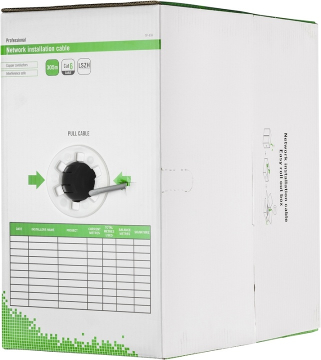 Like TP-47 but halogen free i gruppen Datautstyr / Kabler og adaptere / Nettverk / Cat6 hos TP E-commerce Nordic AB (38-17719)