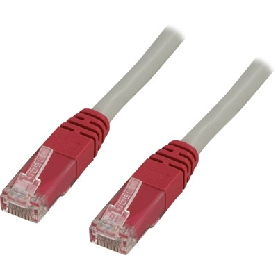 DELTACO UTP Cat6 patchkabel, korskoblet,1m i gruppen Datautstyr / Kabler og adaptere / Nettverk / Cat6 hos TP E-commerce Nordic AB (38-17891)