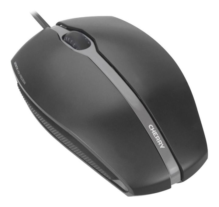 Cherry optisk mus 2 knapper + rulle, USB, svart (JM-0300-2) i gruppen Datautstyr / Mus & Tastatur / Mus / via kabel hos TP E-commerce Nordic AB (38-18200)