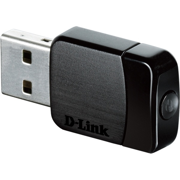 D-Link Mini adapter AC580, nettverksadapter, USB , 802.11n/g/ac, svart i gruppen Datautstyr / Nettverk / Nettverkskort / USB Trådløs hos TP E-commerce Nordic AB (38-18375)