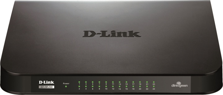 D-Link GO 24-port gigabit-svitsj (GO-SW-24G) i gruppen Datautstyr / Nettverk / Switcher hos TP E-commerce Nordic AB (38-18458)