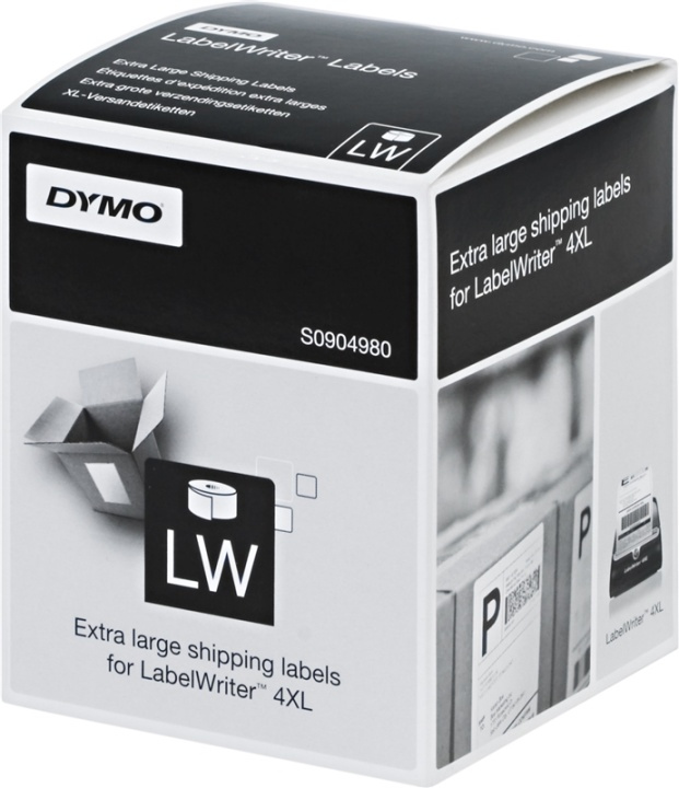 DYMO LabelWriter 4XL forsendelsesetikett 104x159mm (UPS) 220 stk i gruppen Datautstyr / Skrivere og tilbehør / Skrivere / Merkemaskiner og tilbehør / Etiketter hos TP E-commerce Nordic AB (38-18583)