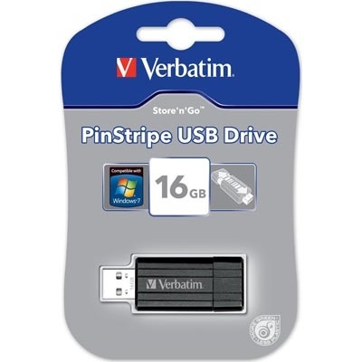 Verbatim Store-N-Go PinStripe 16GB (49063) i gruppen Elektronikk / Lagringsmedia / USB-Pinner / USB 2.0 hos TP E-commerce Nordic AB (38-1883)