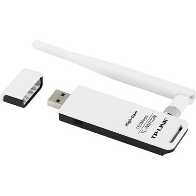 TP-LINKtrådløst nettverkskort, 150 Mbps (TL-WN722N) i gruppen Datautstyr / Nettverk / Nettverkskort / USB Trådløs hos TP E-commerce Nordic AB (38-1890)