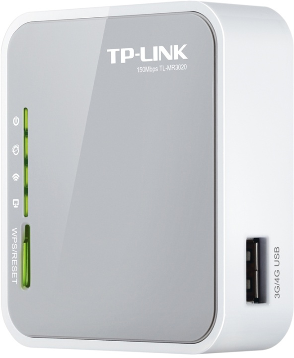TP-Link trådløs 3G-router, 802.11n, 150Mbps, USB, RJ45 i gruppen Datautstyr / Nettverk / Routere hos TP E-commerce Nordic AB (38-1893)