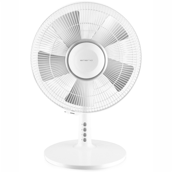 Emerio Bordvifte 30 cm FN-114224 Hvit i gruppen HJEM, HUS OG HAGE / Vifter og klimaprodukter / Vifter hos TP E-commerce Nordic AB (38-19597)