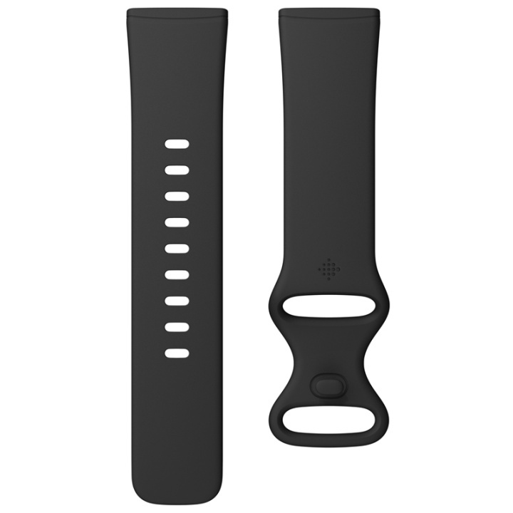 Fitbit Versa 3/Sense Armband Black (L i gruppen SPORT, FRITID & HOBBY / Smartwatch og Aktivitetsmålere / Tilbehør hos TP E-commerce Nordic AB (38-19879)
