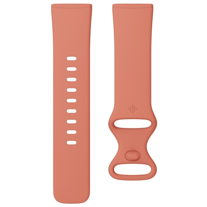 Fitbit Versa 3/Sense Armband Pink Cla i gruppen SPORT, FRITID & HOBBY / Smartwatch og Aktivitetsmålere / Tilbehør hos TP E-commerce Nordic AB (38-20073)