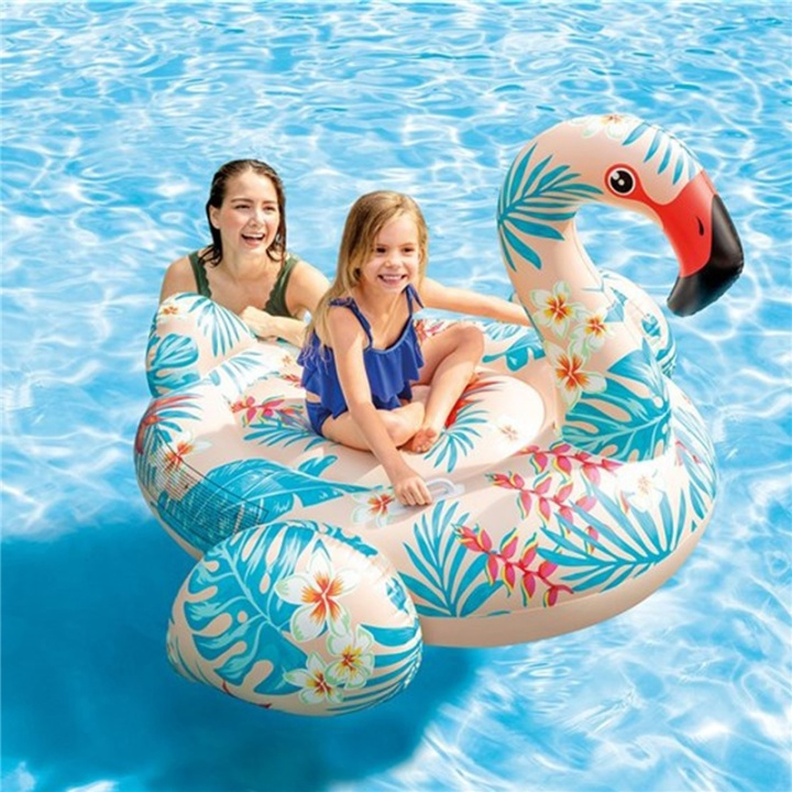 Intex Tropical Flamingo Ride-On i gruppen LEKER, BARN OG BABY / Uteleker / Badeleker hos TP E-commerce Nordic AB (38-20831)