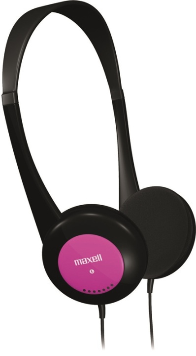 Maxell Kids Headphones, hörlurar för barn, kontrollerad volym, rosa i gruppen Elektronikk / Lyd & Bilde / Hodetelefoner & Tilbehør / Hodetelefoner hos TP E-commerce Nordic AB (38-20893)