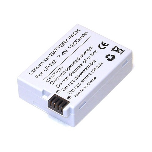 Batteri, LP-E8 for Canon (1500 mAh) i gruppen Elektronikk / Foto og video / Kamera batterier hos TP E-commerce Nordic AB (38-2204)