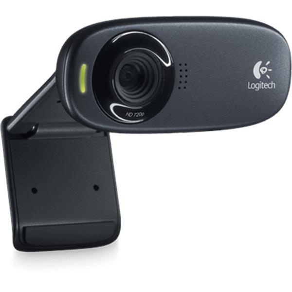 Logitech C310 Webkameraer 5 MP 1280 x 720 piksler USB Svart i gruppen Datautstyr / Datamaskin Tilbehør / Webkamera hos TP E-commerce Nordic AB (38-23178)