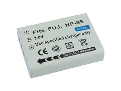 Batteri NP-95 till Fujifilm (1800mAh) i gruppen Elektronikk / Foto og video / Kamera batterier hos TP E-commerce Nordic AB (38-2339)