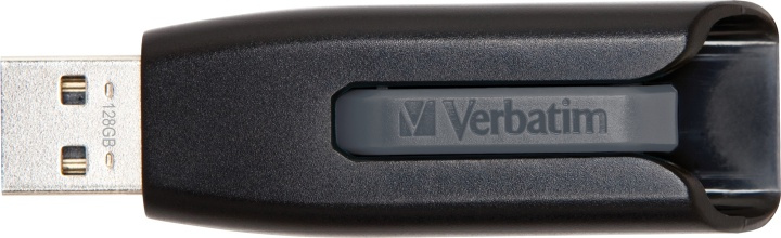 Verbatim SuperSpeed USB 3.0 Store\'N\'Go V3 128 GB, svart/grå (49189) i gruppen Elektronikk / Lagringsmedia / USB-Pinner / USB 3.0 hos TP E-commerce Nordic AB (38-23506)