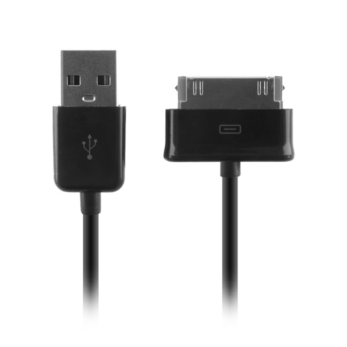 Lade- og datakabel for Samsung Galaxy Tab i gruppen SMARTTELEFON & NETTBRETT / Ladere og Kabler / Kabler / Kabler microUSB hos TP E-commerce Nordic AB (38-24129)