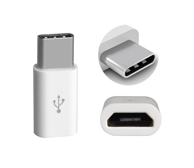 MicroUSB-B til USB-C adapter i gruppen SMARTTELEFON & NETTBRETT / Ladere og Kabler / Adaptere hos TP E-commerce Nordic AB (38-24584)