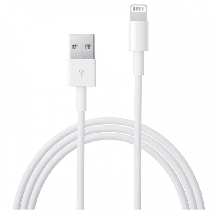 Apple Lightning-kabel till USB, 2 meter (MD819ZM), Bulk i gruppen SMARTTELEFON & NETTBRETT / Ladere og Kabler / Kabler / Kabler Lightning hos TP E-commerce Nordic AB (38-24785)