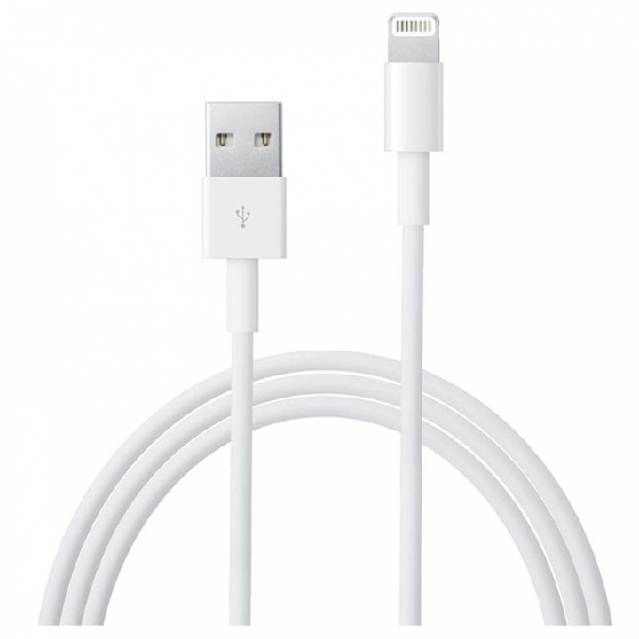 Apple Lightning-kabel til USB, 2 meter (MD819ZM), Bulk i gruppen SMARTTELEFON & NETTBRETT / Ladere og Kabler / Kabler / Kabler Lightning hos TP E-commerce Nordic AB (38-24785)