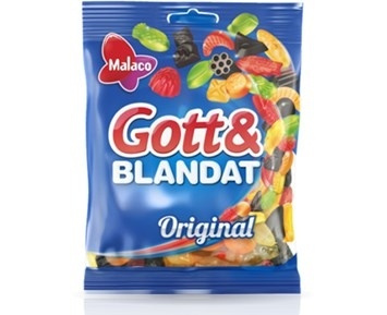Malaco Gott & Blandat Original, 700g i gruppen SPORT, FRITID & HOBBY / Morsomme produkter / Godteri hos TP E-commerce Nordic AB (38-25016)