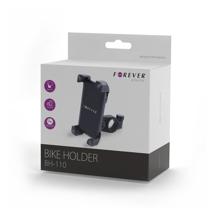 Forever BH-110, Sykkelholder for mobiltelefon i gruppen SPORT, FRITID & HOBBY / Sportsutstyr / Sykkeltilbehør / Annet sykkeltilbehør hos TP E-commerce Nordic AB (38-25739)