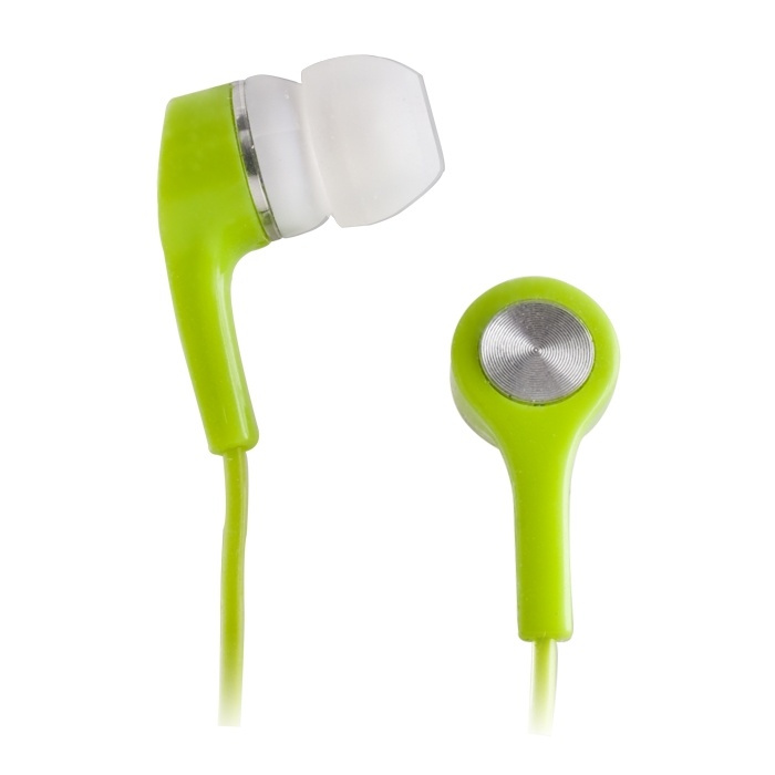 Setty In-Ear-hodetelefoner, 3,5 mm, grønn i gruppen Elektronikk / Lyd & Bilde / Hodetelefoner & Tilbehør / Hodetelefoner hos TP E-commerce Nordic AB (38-26460)