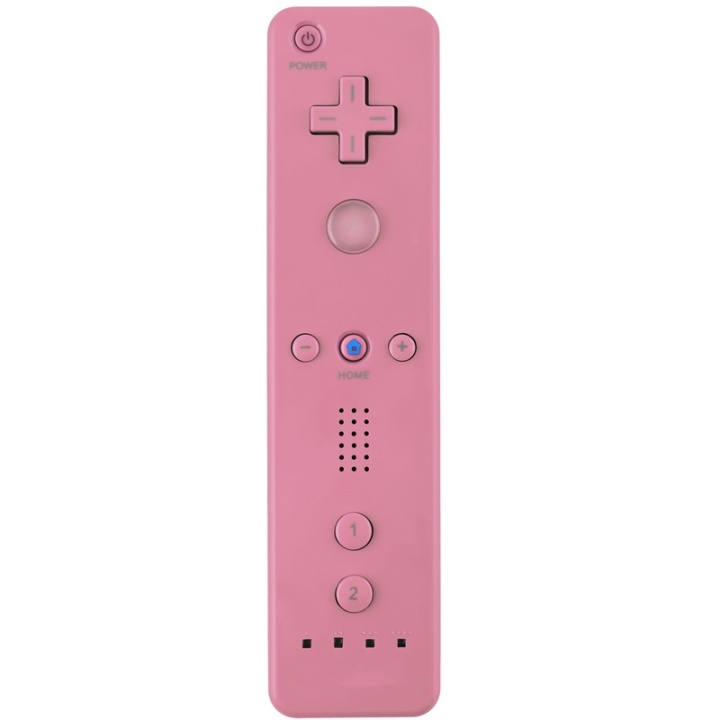 Remote till Wii/Wii U, Ljusrosa i gruppen Elektronikk / TV-spill & tilbehør / Nintendo Wii hos TP E-commerce Nordic AB (38-27034)