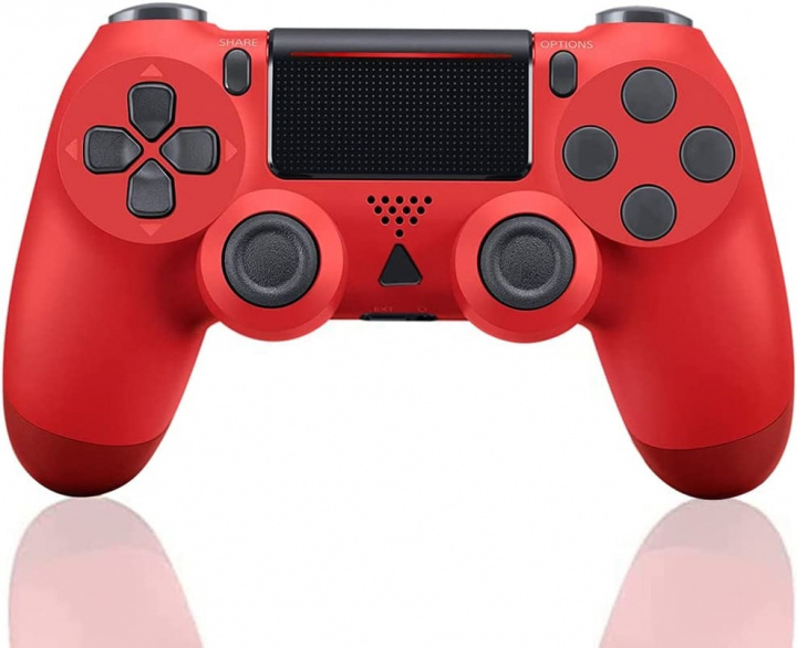 Håndkontroll kompatibel med Playstation 4, Rød i gruppen Elektronikk / TV-spill & tilbehør / Sony PlayStation 4 hos TP E-commerce Nordic AB (38-27157)